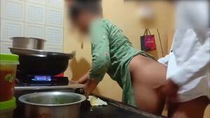 india wife cooking nude - Indian hot wife got fucked while cooking in kitchen watch online