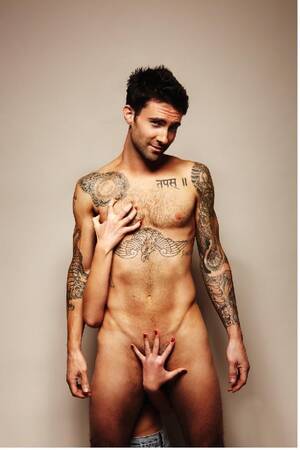 Adam Levine Naked Porn - Adam Levine in Cosmo UK