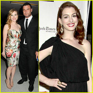 Anne Hathaway Scarlett Johansson Porn - Scarlett Johansson: Drama Desk Awards with Anne Hathaway! | Anne Hathaway,  Catherine Zeta Jones, Michael Douglas, Scarlett Johansson | Just Jared:  Celebrity Gossip and Breaking Entertainment News