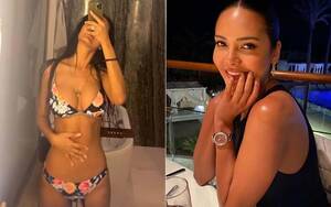 Esha Porn - Esha Gupta Turns Up The Heat As She Sizzles In A Floral Bikini And Flaunts  Her Curvaceous Figure -WATCH VIDEO