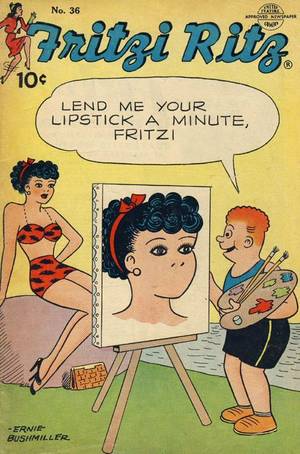 comics fritzi ritz nude - Ernie Bushmiller \