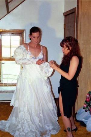 Bride Bondage Captions Porn - sissymaidk: â€œthetransgenderbride: â€œ A T-Girl bride gets ready for her big  day! â€ we hope you get to wear a bridal dress at your wedding â€