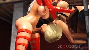 hentai ravished - Hentai hotness! A bound blonde gets ravished by a 3D dick girl in the  basement. | AREA51.PORN