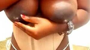 lactating black boobs xnxx - Kinky black MILF with massive lactating boobs - XNXX.COM