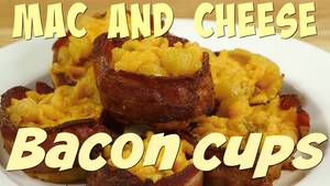 Cheese Porn - Easy Recipe for Baked Macaroni and Cheese: Mac and Cheese Bacon Cups Cheese  Bacon Cups | Food Porn - YouTube