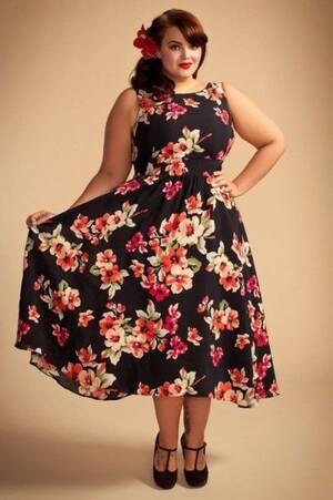 naked plump babes - Latest Dresses for Plus Size Women - 30 Styles To Get Inspired