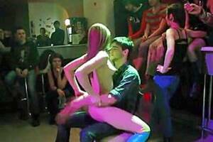 Nightclub Dance - Amateur private dance in night club