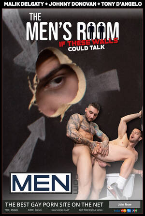 mens room - MEN.com: Tony D'Angelo Bottoms For Malik Delgaty and Johnny Donovan in 'The Men's  Room: If These Walls Could Talk' - WAYBIG