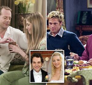 Jennifer Aniston Friends Porn - Friends' shocking guest stars including Sean Penn, Reese Witherspoon, Bruce  Willis and Jennifer Aniston's ex Brad Pitt | The US Sun