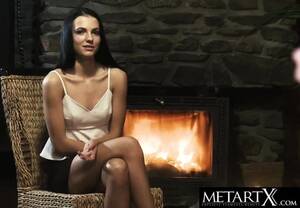 Fireplace Vintage Solo Porn - Magnificent naked stunner masturbates by the fireplace - ZB Porn