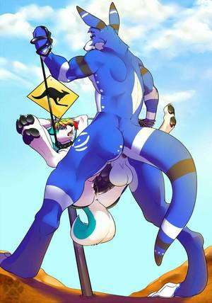 Furry Yaoi Porn Monster - Furry Art, Soloing, Kangaroos, Gay, Content, Kangaroo