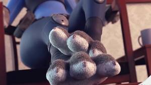 Fox Furry Porn Feet - Judy Feets [ For foot fetish ] XD