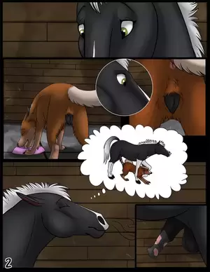 Feral Furries Porn - Feral Couples - Stallion Delights] Furry Yiff Comic