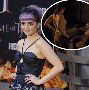 Arya Game Of Thrones Sex - Maisie Williams Responds To Her 'Game Of Thrones' Nude Scene Backlash! -  Perez Hilton