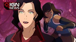 Avatar Korra Lesbian Porn Scissoring - The Legend of Korra Creators Confirm THAT Relationship - IGN News - YouTube