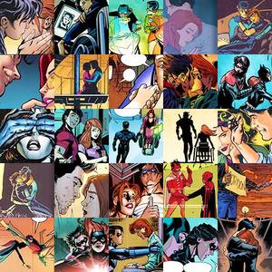 Dick Grayson And Barbara Gordon Porn - â€œ DC MEME: relationships - Dick Grayson & Barbara Gordon â€œâ€œHey Babs, itÂ´s  me. I- Alfred told me youÂ´d left Gotham and I just really wanted toâ€¦