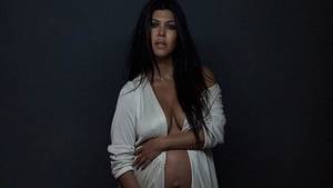 kourtney kardashian pregnant and naked - Kourtney Kardashian Nude and Pregnant for 'DuJour' Magazine