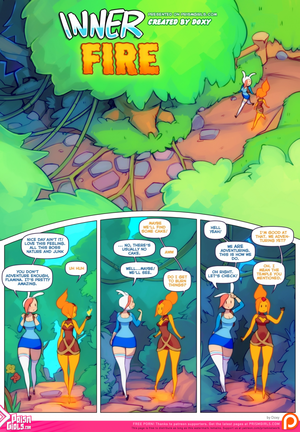 Flame Princess Lesbian Porn - Inner Fire: Fionna and Flame Princess are flashing their pantis all the  time so fucking like this one was just a matter of time! â€“ Adventure Time  Porn