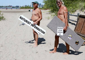 fun nudist naturist nudism - Hanlan's Point nudists want beach-goers to bare all