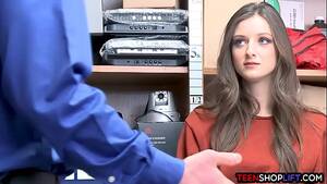 brunette mall - Pretty brunette teen caught shoplifting by a mall cop - XVIDEOS.COM