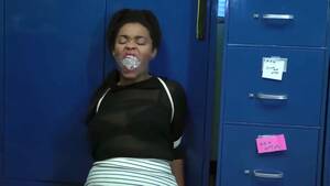 black lady gagged - BoundHub - Black women bound and gagged