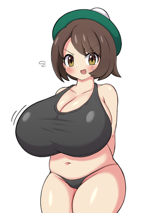 gloria huge tits - gloria big breasts : r/Pokemonbreasts