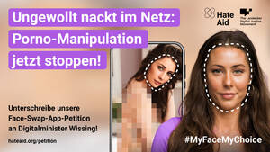 missbraucht - Ungewollt nackt im Netz: Porno-Manipulation jetzt stoppen! â€” HateAid