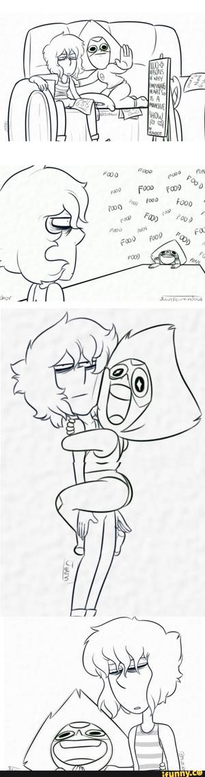 Feet Steven Universe Porn - lapidot, stevenuniverse, poor lapis has to put up with peridot's adhd  fangirling