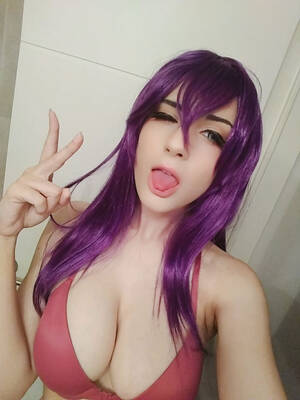 Girls With Purple Hair Porn - purple hair Porn Pic - EPORNER