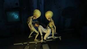 Aliens Alien Girl - Martian aliens gangbang woman