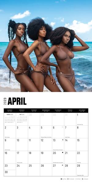 ebony porn calendar - 2023 Ebony Monthly Wall Calendar by Bright Day, 12 x 12 Inches, :  Amazon.de: Stationery & Office Supplies