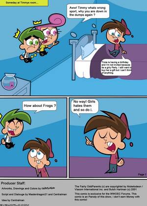 Gay Fairly Oddparents Cartoon Porn - Fairly OddParents- Gender Bender (Fairycosmo) Â» Porn Comics Galleries