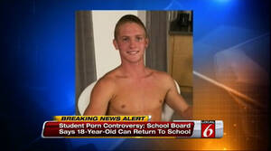 high school senior - High School Senior Can Return To School After Allegedly Being Suspended For  Doing Gay Porn