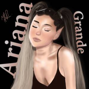 Anime Ariana Grande - Ariana Grande The Elf Fan Art, Tavqeer | Ariana grande, Portrait, Fan art