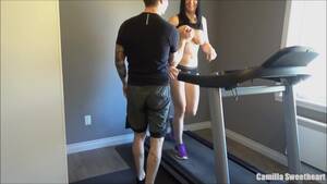 gym workout sex - Young Brunette Gym Workout Interrupted For Sex Exercise - Porner.TV