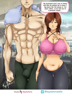 hardcore toons personal trainer - Personal Trainer by KajiMateria Porn Comic english 01 - Porn Comic