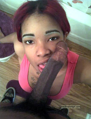 ebony sucking dick - 