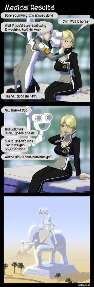 mass effect porn cartoon strip - Mass Effect Comic Medical Results