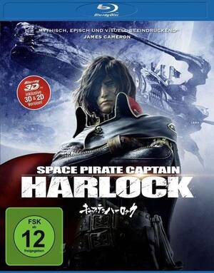 Harlock Space Pirate Porn 3d - Space Pirate Captain Harlock 3D/2D | Dvd's | bol