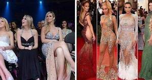 Glamour Vs Porn - Porn Stars at the AVN porn awards vs Influential Celebrities at the MET  Gala : r/pics