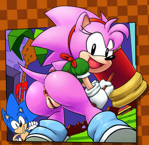 amy rose hentai - Ass Hentai - 1boy 1girl amy rose ass classic amy rose classic sonic furry  furry female - Hentai Pictures