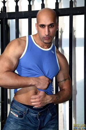 bald latin nude - Bald latin muscle man Rico by Finest Latin Men