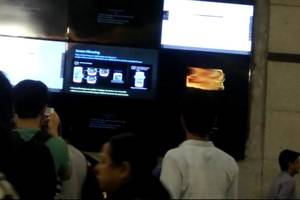 Metro - Did Delhi Metro Station Ad Board Play Porn Clip? Probe on