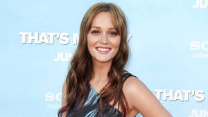 Leighton Meester Porn - PHOTO: Cast member Leighton Meester arrives at the premiere of \