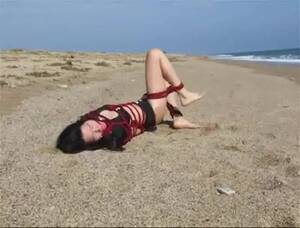 bondage beach sex - BoundHub - Beach bondage