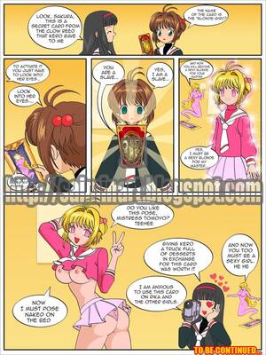 card captor sakura tomoyo nude - Cardcaptor Sakura Bimbofication comic porn | HD Porn Comics