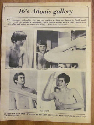 desi arnaz jr nude - Desi Arnaz Jr., Roger Davis, Jack Wild, Freddie Weller, Shirtless,