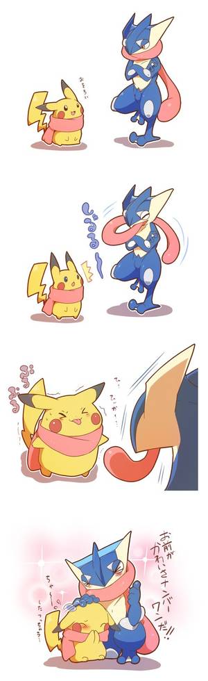 Greninja Charizard Furry Porn - Pikachu & Greninja â€¦