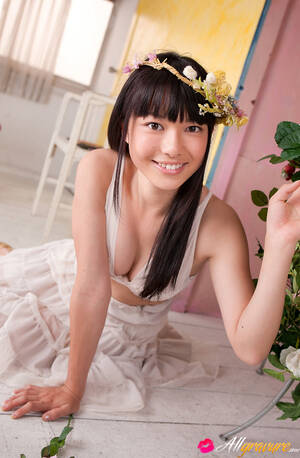 Asian Porn White Dress - Tomoe Yamanaka Asian in white dress is beautiful like summer days