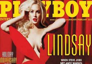 Lindsay Lohan Playboy - Playboy Out Early As Nude Lohan Photos Leak â€“ India TV